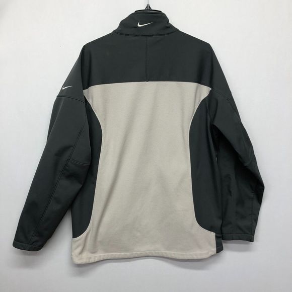 Nike Men Full Zip Fleece Soft Shell Jacket Size XL Extra Large Gray B214 -16 - Picture 15 of 15